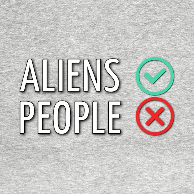 Aliens Yes, People No by Dead Is Not The End